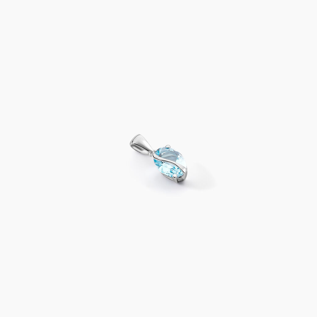 Pendentif Prudencia Or Blanc Topaze - Spannringe Damen | OROVIVO