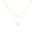 Damen Halskette Gold 375 Glitzer - Ketten ohne Stein Damen | OROVIVO
