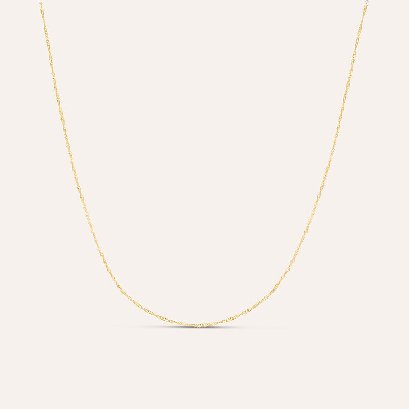 Catenina Gold Essence Oro Giallo - Spannringe Damen | OROVIVO