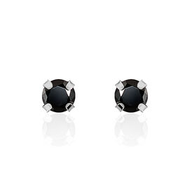 Damen Ohrstecker Weißgold 375 Zirkonia 3mm - Ohrstecker Damen | OROVIVO