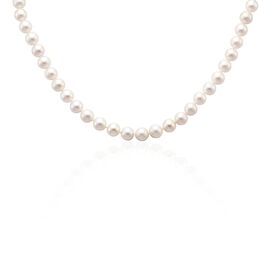 Damen Perlenkette Gold 585 Zuchtperlen 8-9mm Grace - Ketten ohne Anhänger Damen | OROVIVO