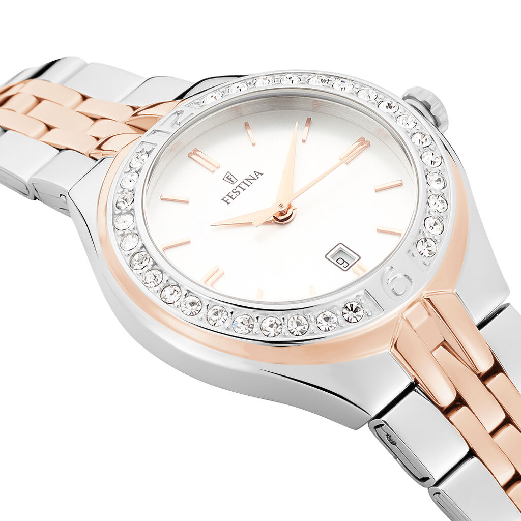 Montre Festina Mademoiselle Blanc - Spannringe Damen | OROVIVO
