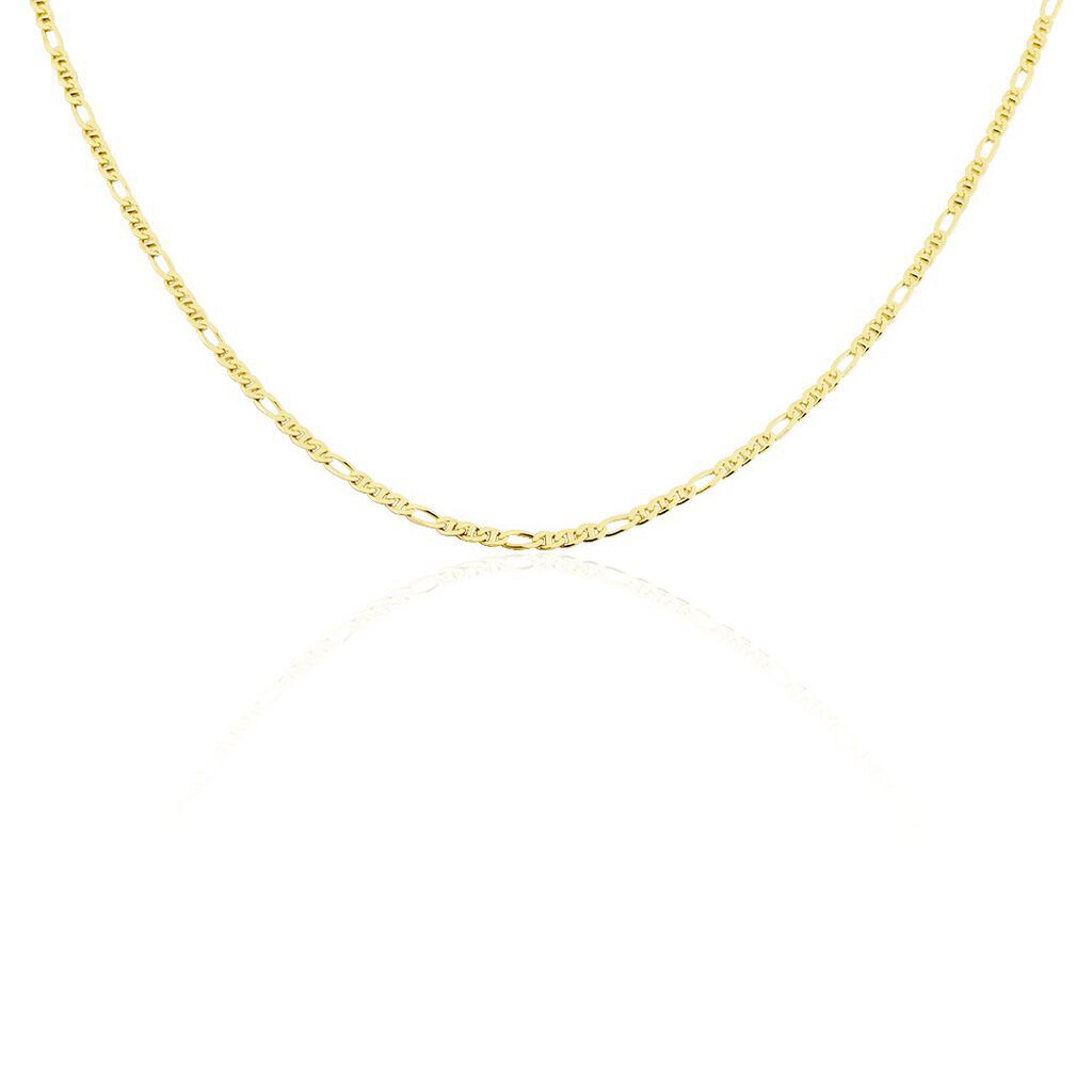 Unisex Panzerkette Gold 375  - Halsketten Unisex | OROVIVO