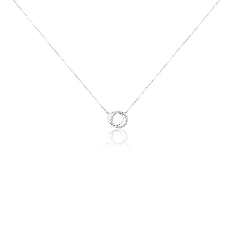 Collier Or Weiss Tresha Diamants - Spannringe Damen | OROVIVO