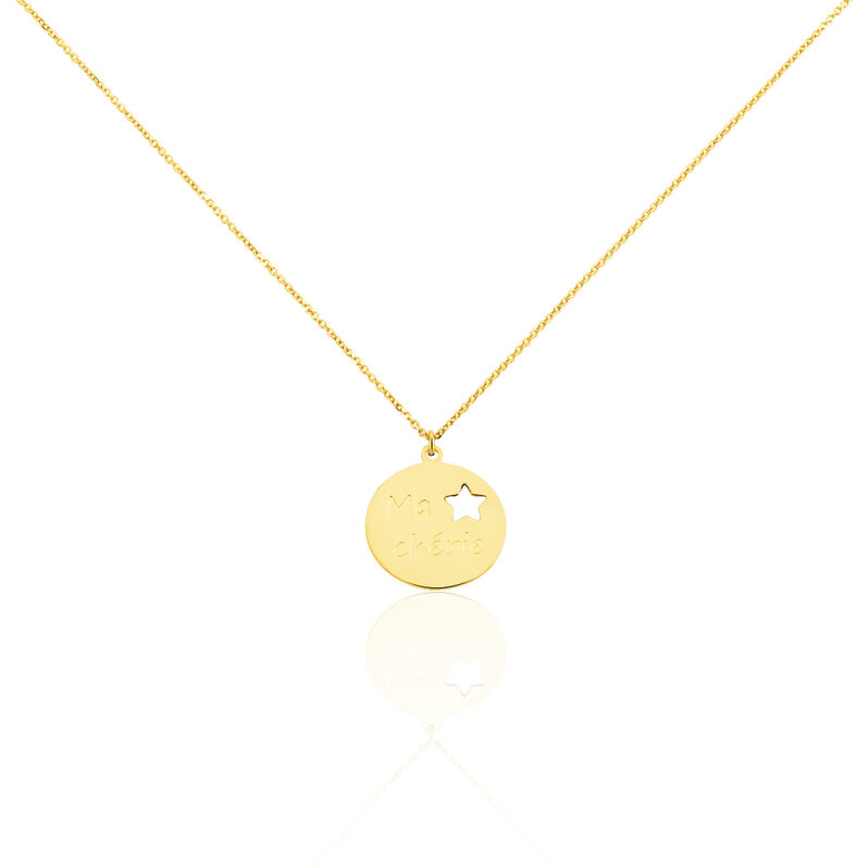 Collier Or Jaune Omelia Ma Cherie - Spannringe Kinder | OROVIVO