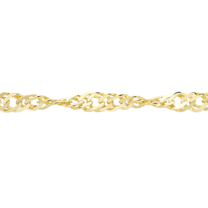 SINGAPUR 1 Damen Kette Gold 375 (9 Karat) B 1,2 mm - Halsketten Damen | OROVIVO