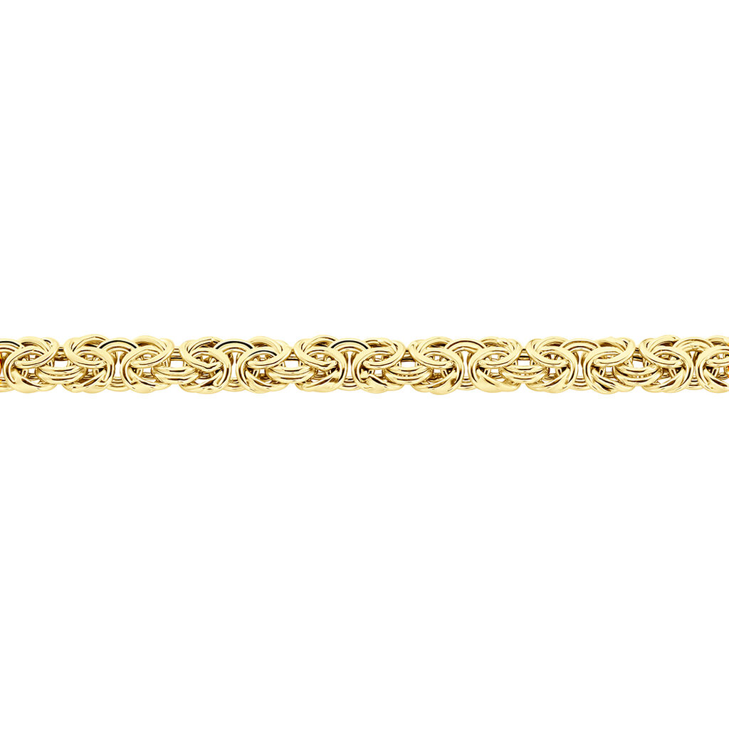 Damen Armkette Gold 585 Wasila 7,00mm 22cm - Armketten Damen | OROVIVO