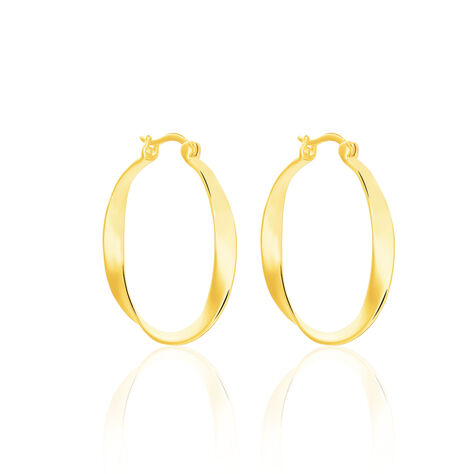 Damen Creolen Silber 925 Vergoldet  - Creolen Damen | OROVIVO