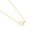 Lavinia Damen Collier Silber vergoldet 925 Flugzeug B 1 mm