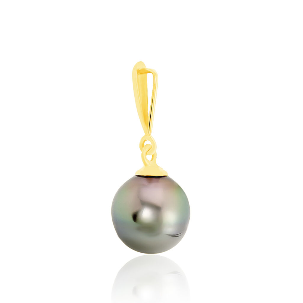 Pendentif Or Jaune   Et Perle - Spannringe Damen | OROVIVO