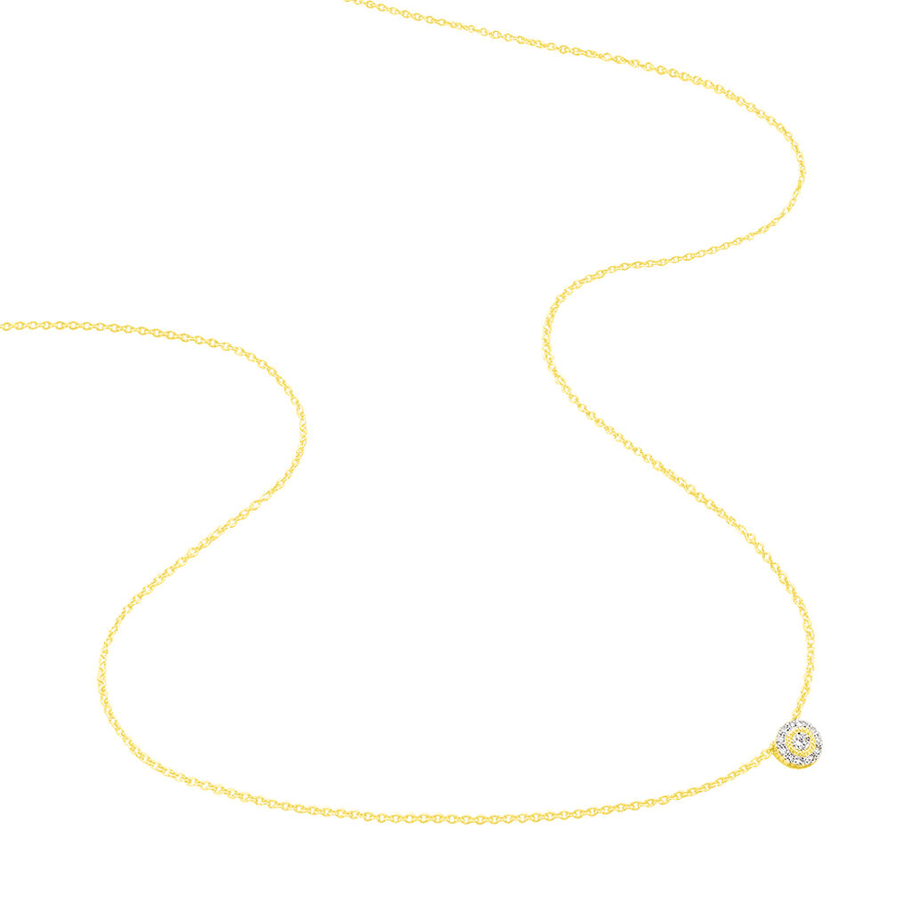 Collier Adelisa Or Jaune Diamant - Spannringe Damen | OROVIVO