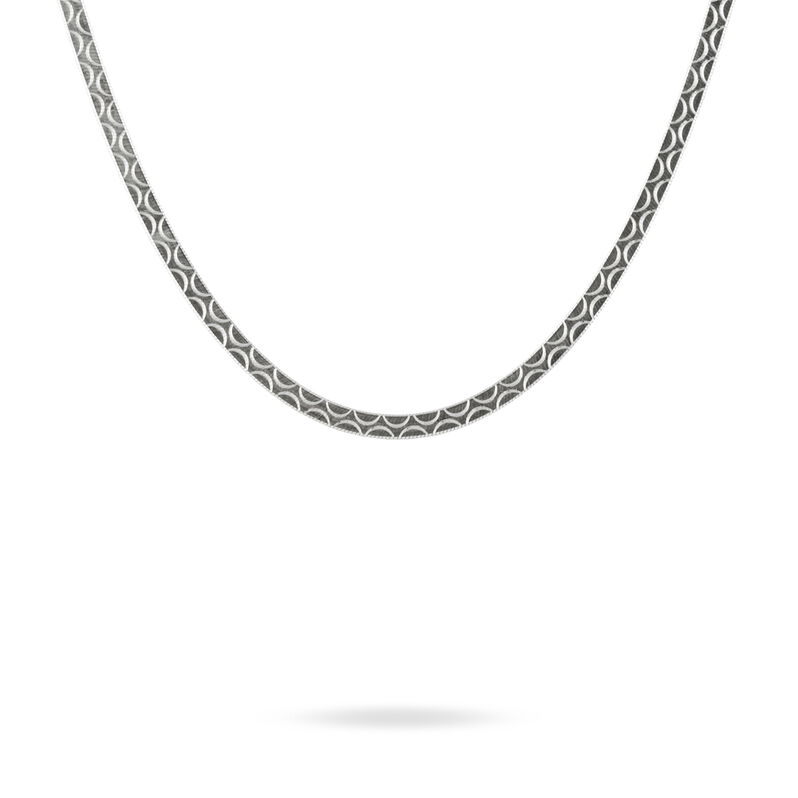 Collier Amayelae Argent Blanc - Spannringe Damen | OROVIVO