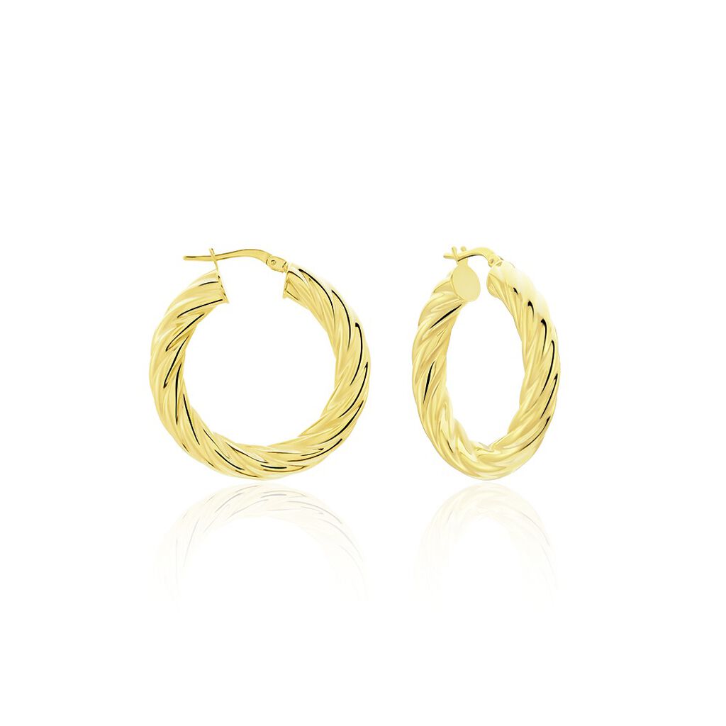 MELIA Damen Creolen Gold 375 (9 Karat) - Creolen Damen | OROVIVO