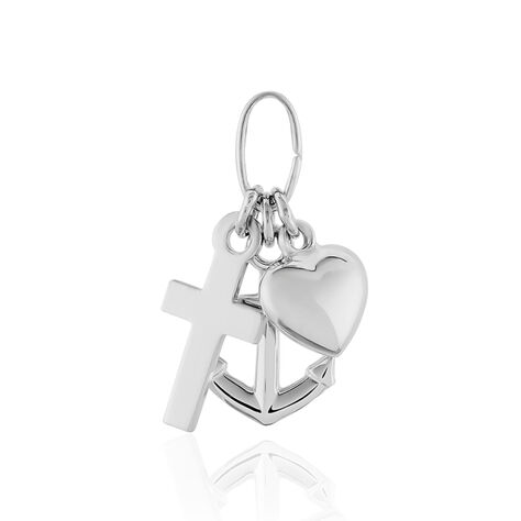 Anhänger Silber 925 Glaube Liebe Hoffnung  - Schmuckanhänger Damen | OROVIVO
