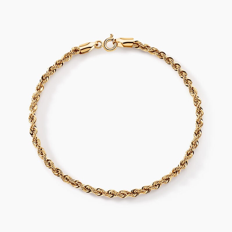 Bracelet Maille Jerry Or Jaune - Spannringe Damen | OROVIVO
