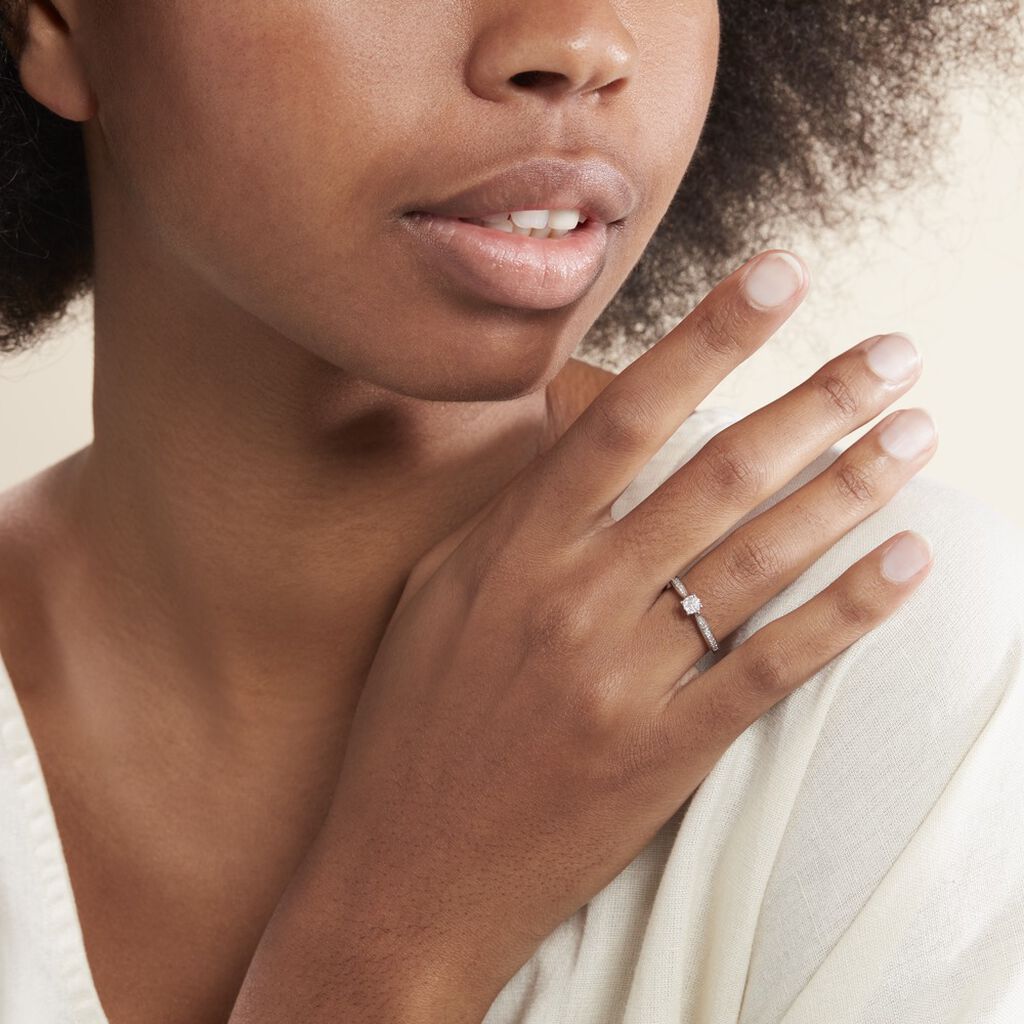 Bague Or Weiss Mayline - Spannringe Damen | OROVIVO