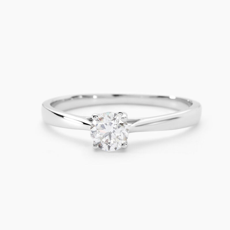 Bague Victoria Or Weiss Diamant - Spannringe Damen | OROVIVO