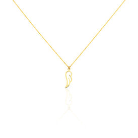 Damen Halskette Gold 375 Flügel - Ketten mit Anhänger Damen | OROVIVO