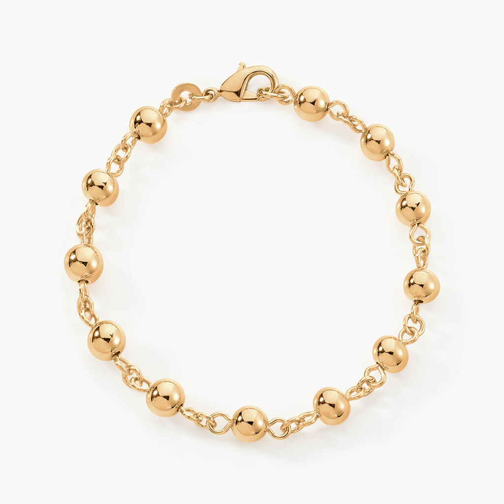 Bracelet Viperine Plaqué Or Jaune - Spannringe Damen | OROVIVO