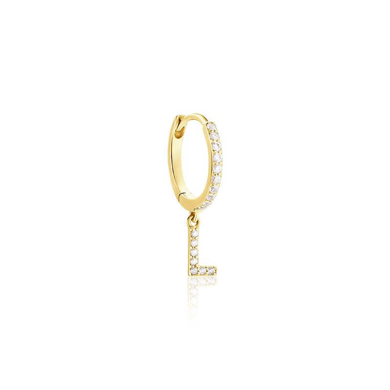 Créoles Léria Or Jaune Oxyde De Zirconium - Spannringe Damen | OROVIVO