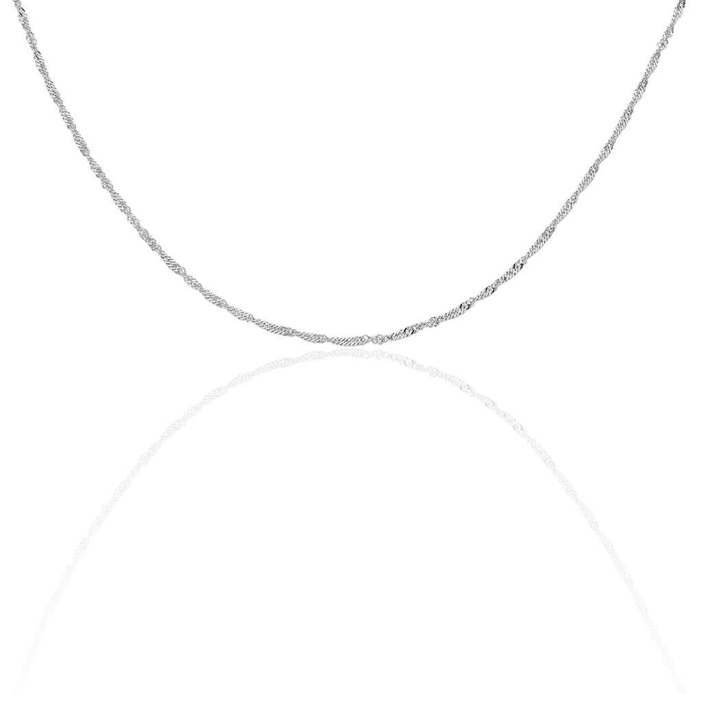 SINGAPUR S 5 Damen Kette Silber 925 B 2,4 mm