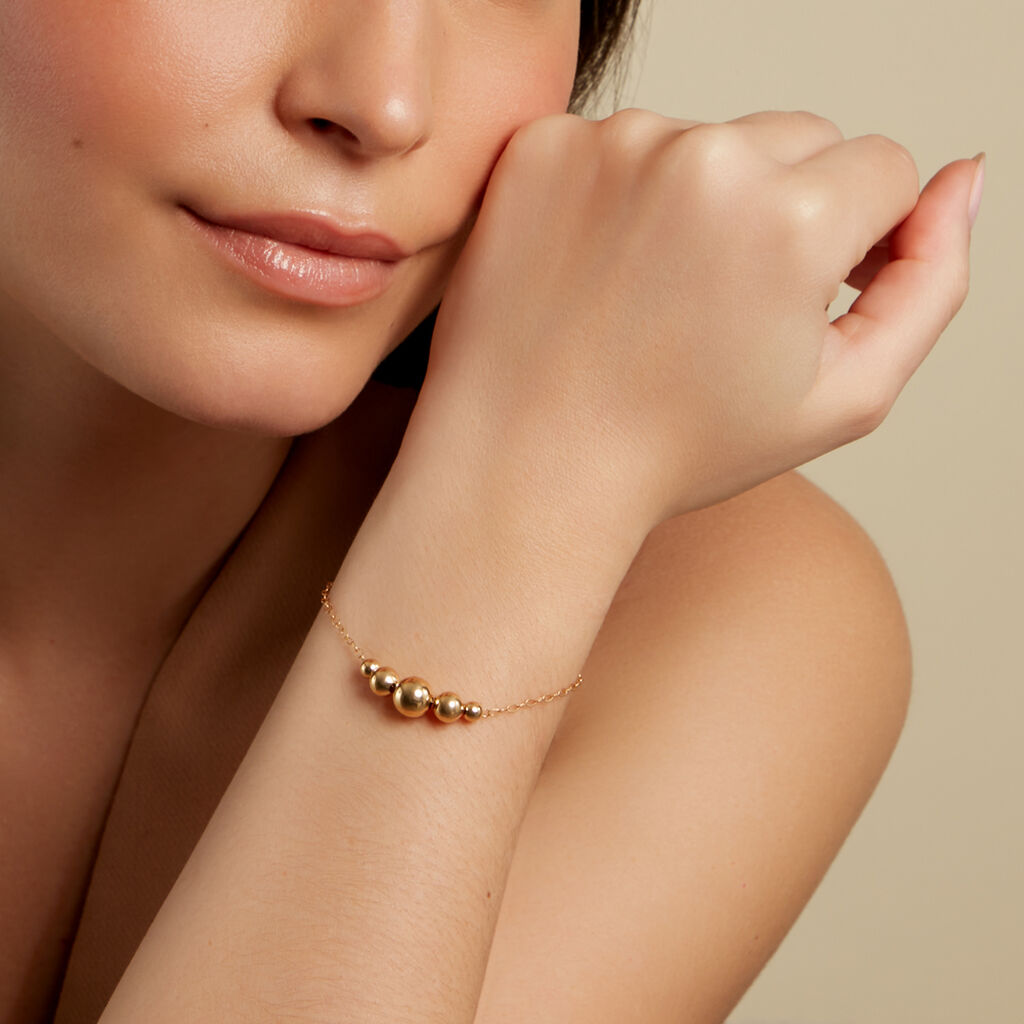 JULE Damen Armband Silber vergoldet 925 B 1,3 mm