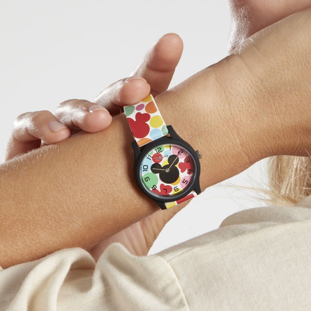 Kinderuhr Disney Mickey Maus Quarz - Armbanduhren Kinder | OROVIVO
