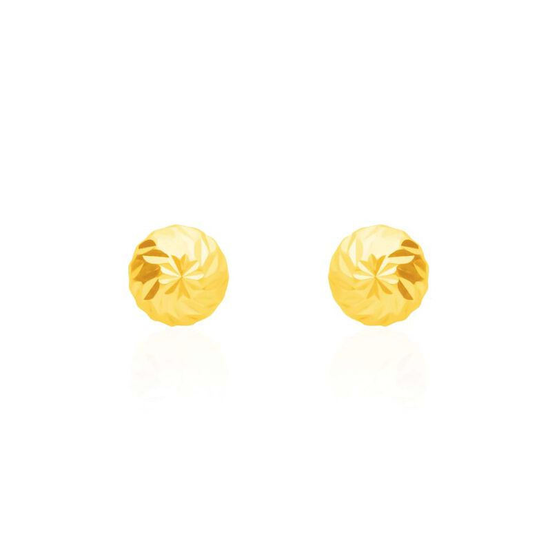 Orecchini Lobo Bon Ton Oro Giallo - Spannringe Damen | OROVIVO