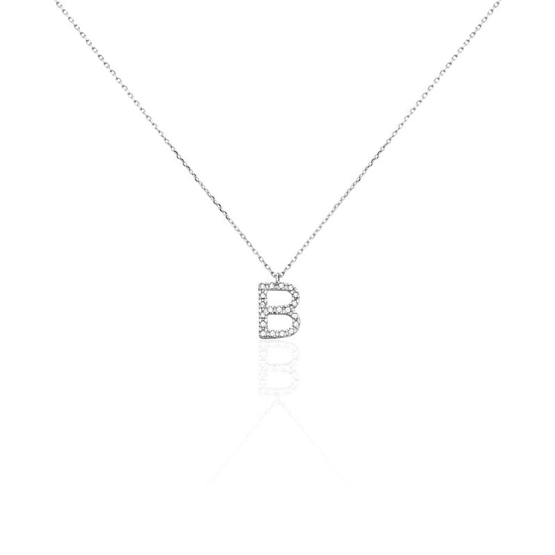 Collier Oran Or Weiss Diamant - Spannringe Damen | OROVIVO
