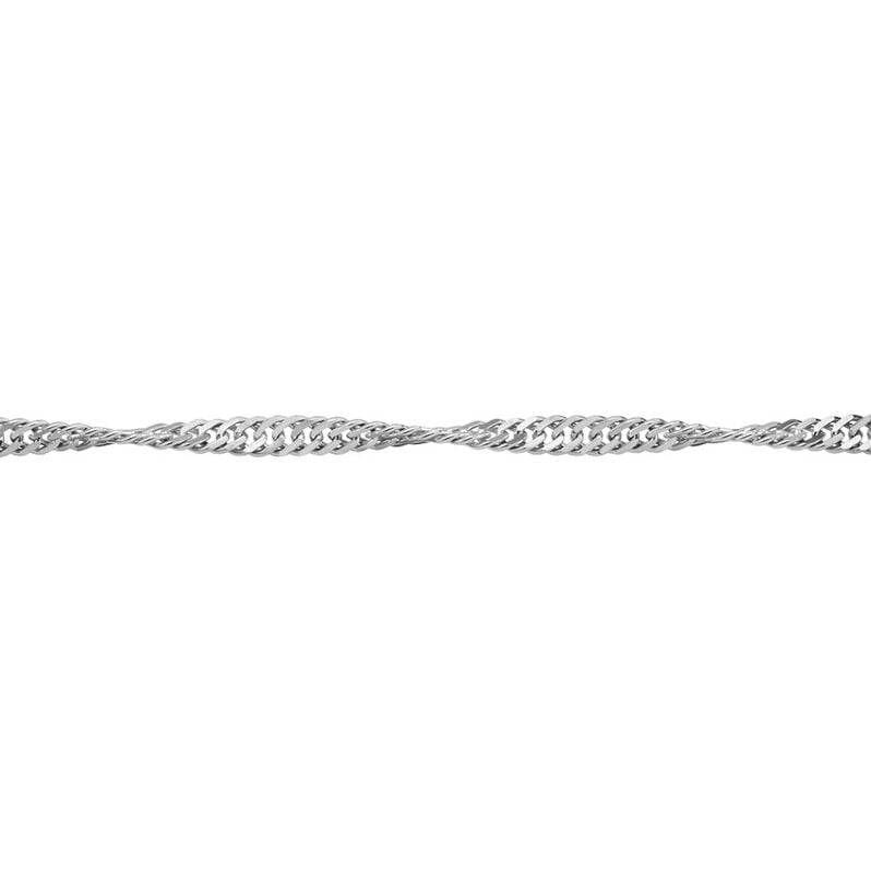SINGAPUR S Damen Kette Silber Silber 925 B 2,4 mm - Halsketten Damen | OROVIVO