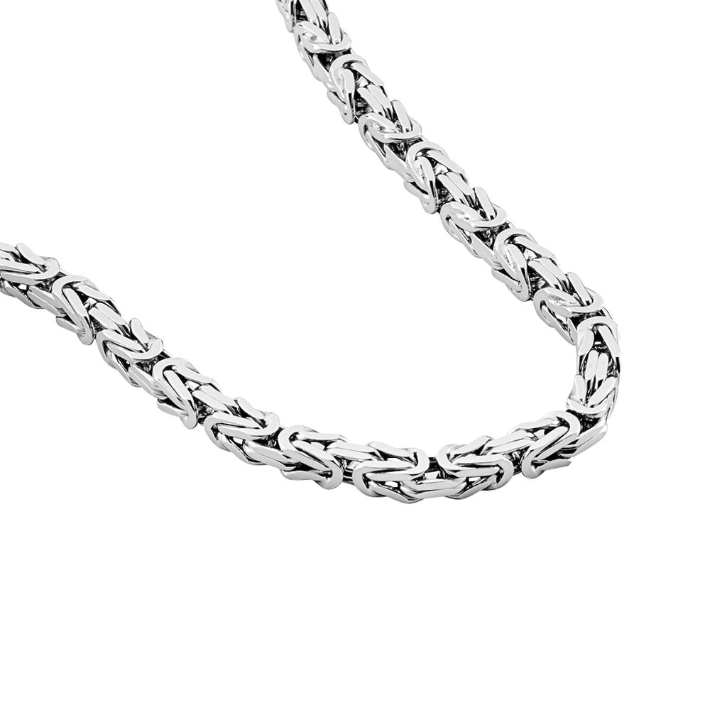 Herren Kette Silber Silber 925 Königskette 4,00mm  - Königsketten Herren | OROVIVO