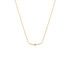 GIULIANA Damen Collier Gold 375 (9 Karat) Diamant Weiß 0,03 ct