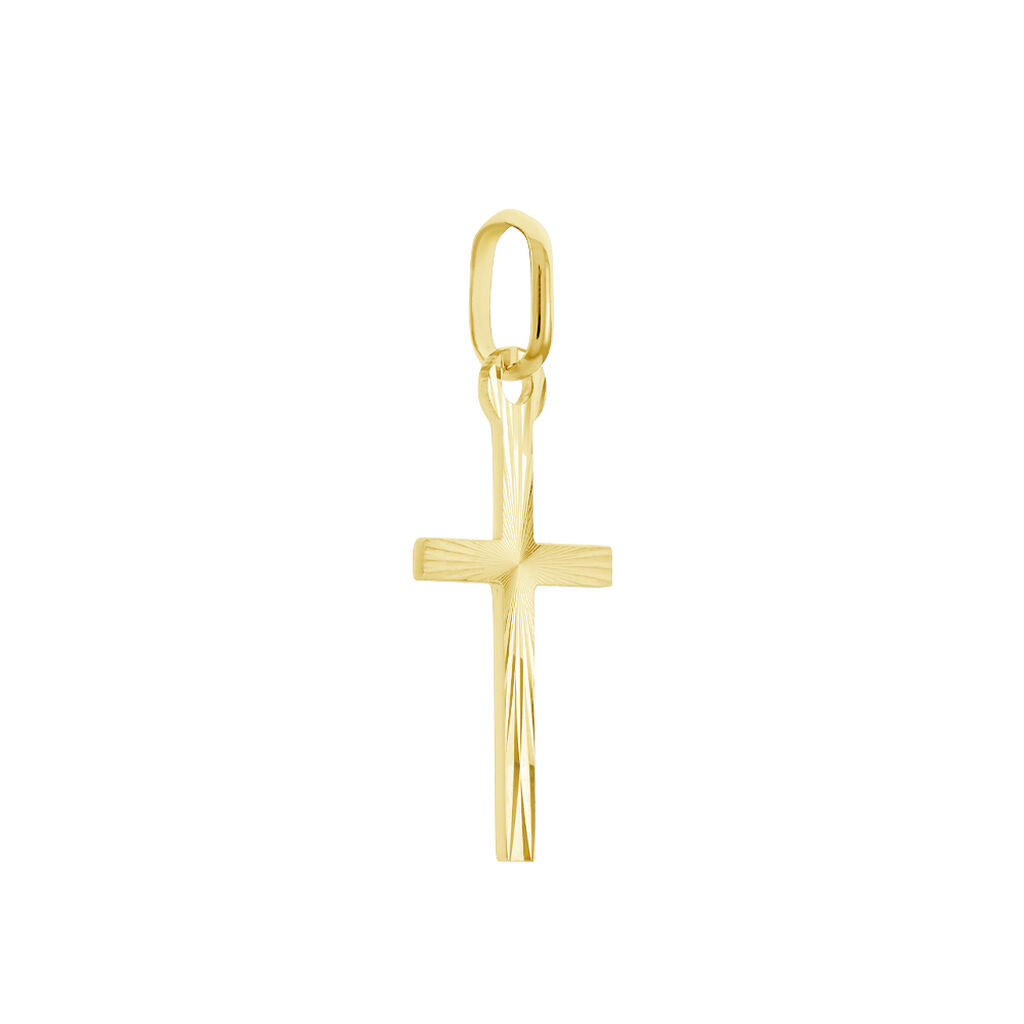 Kreuz Anhänger Gold 375 Kezia - Kreuzanhänger Unisex | OROVIVO