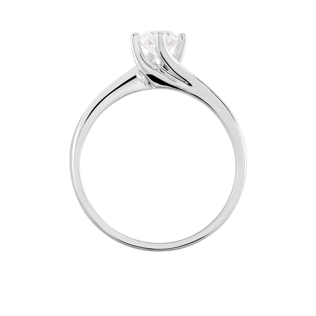 Damen Ring Weißgold 750 Diamant 0,35ct Firmam  - Solitärringe Damen | OROVIVO