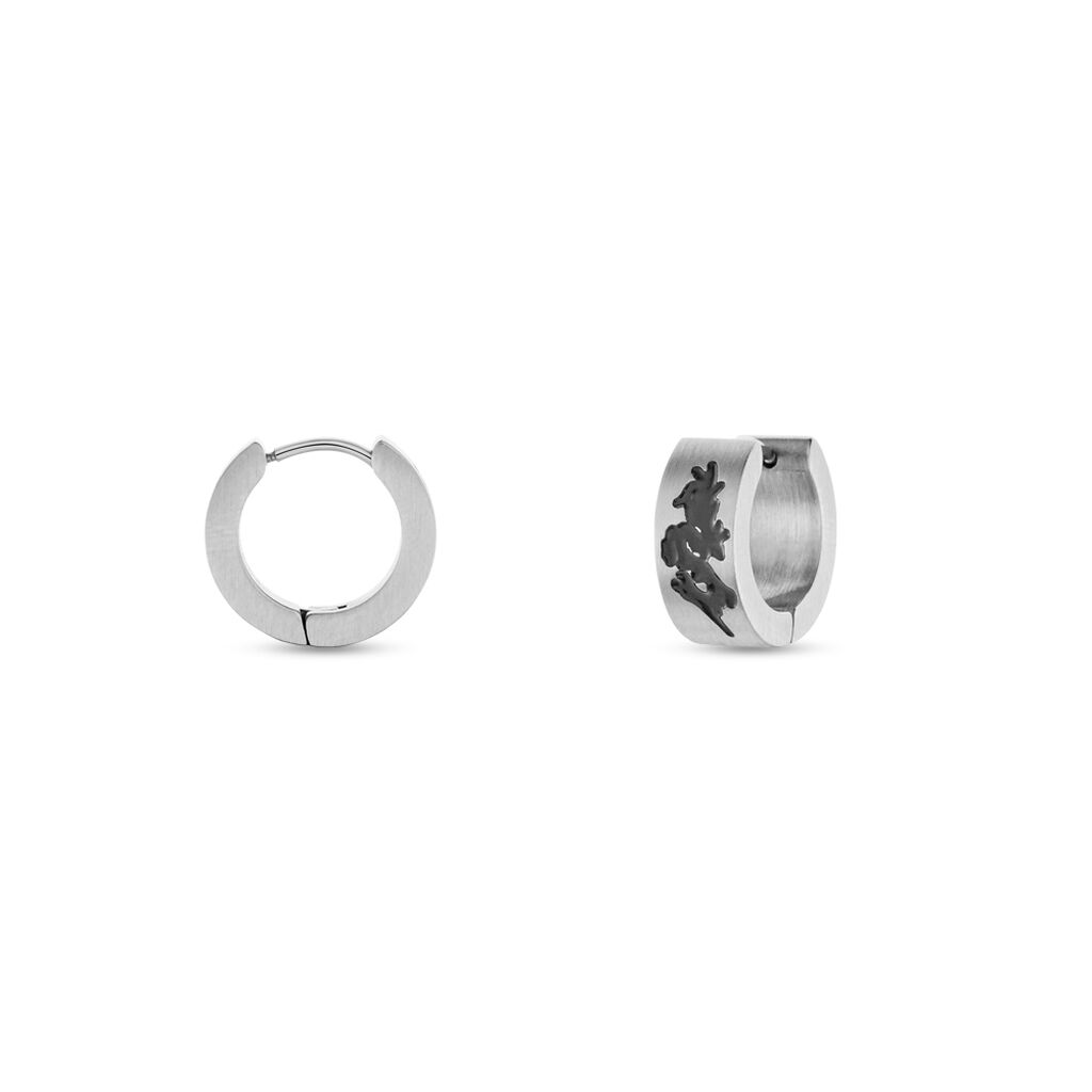 Unisex Creolen Edelstahl - Creolen Unisex | OROVIVO