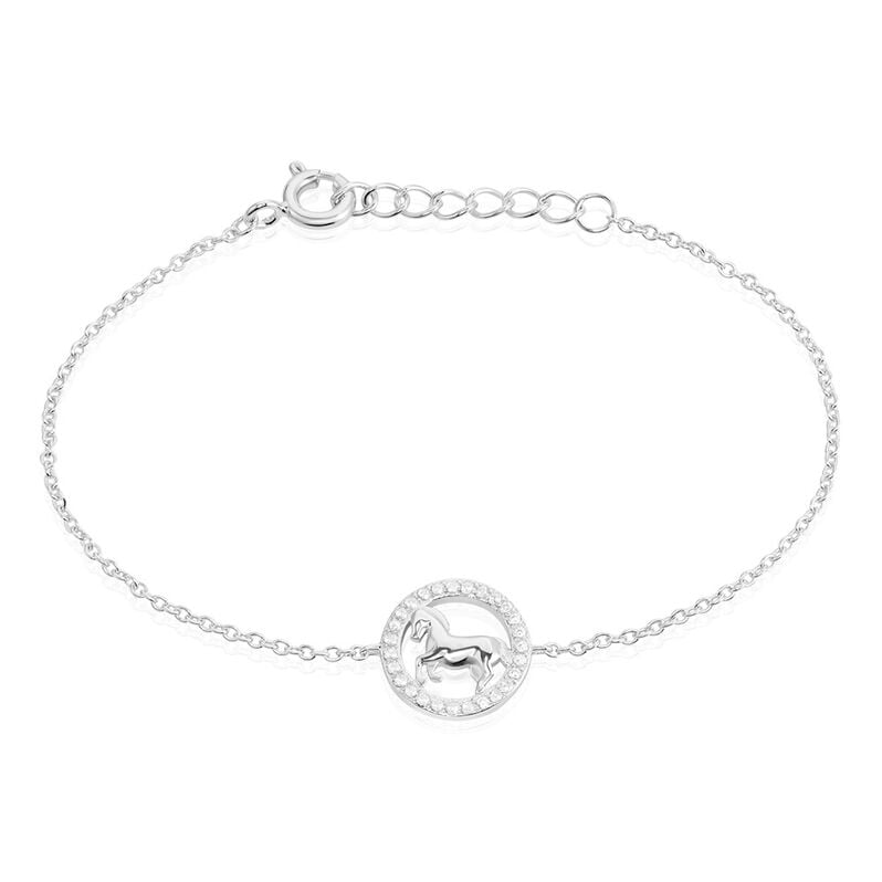 Bracelet Ayeline Argent Weiss Oxyde De Zirconium - Spannringe Damen | OROVIVO