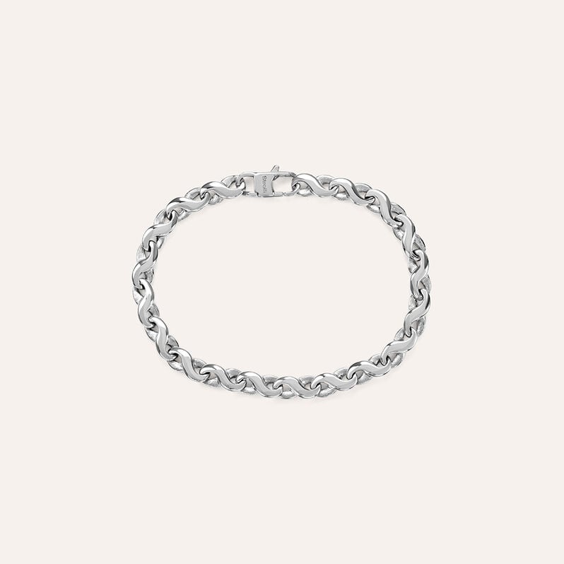 Bracciale Catena Man Code Acciaio - Spannringe Herren | OROVIVO