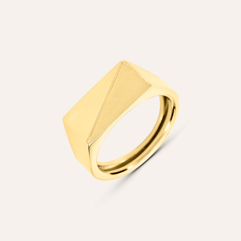 Anello Chevalier Oro Uomo Oro Giallo - Spannringe Herren | OROVIVO