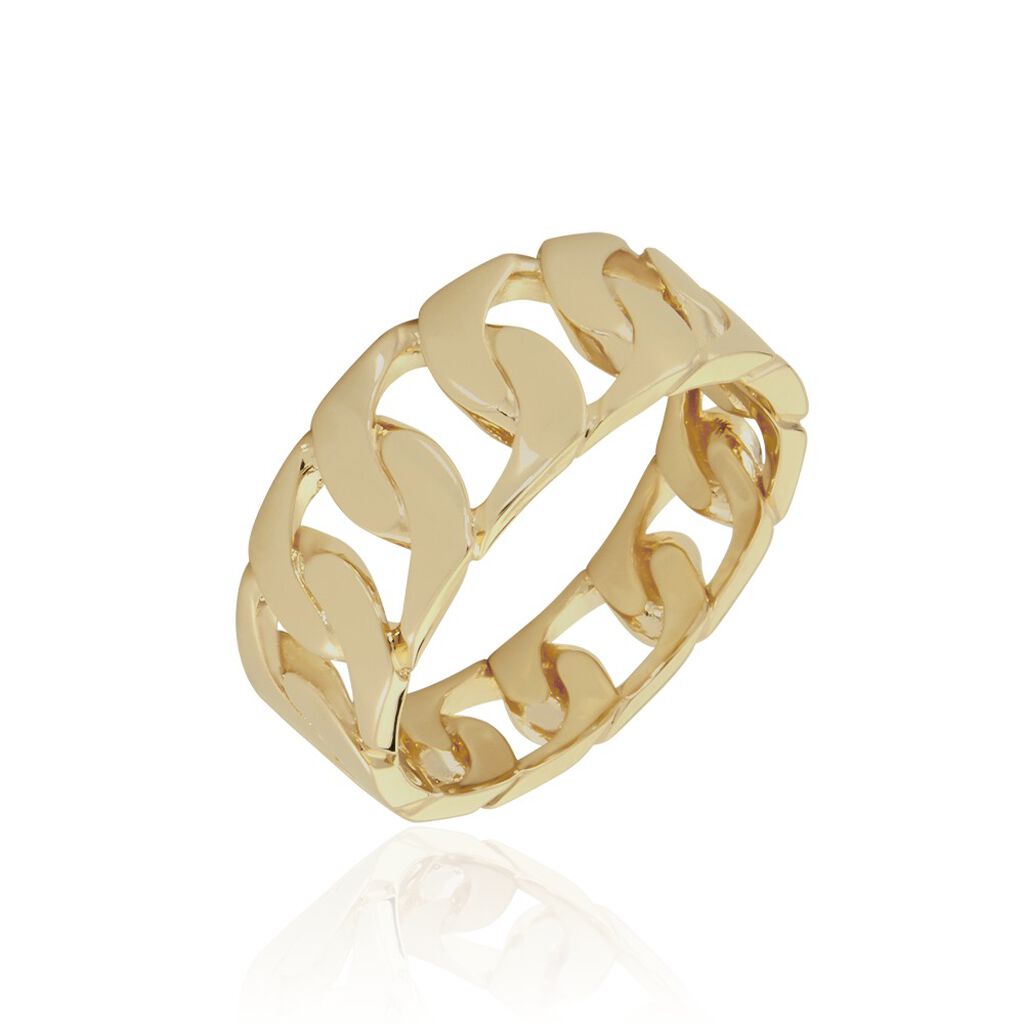 LIANA Damen Ring Vergoldet, Ring ohne Stein