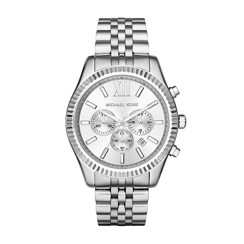 Montre Michael Kors Lexington Acier Argenté - Spannringe Herren | OROVIVO