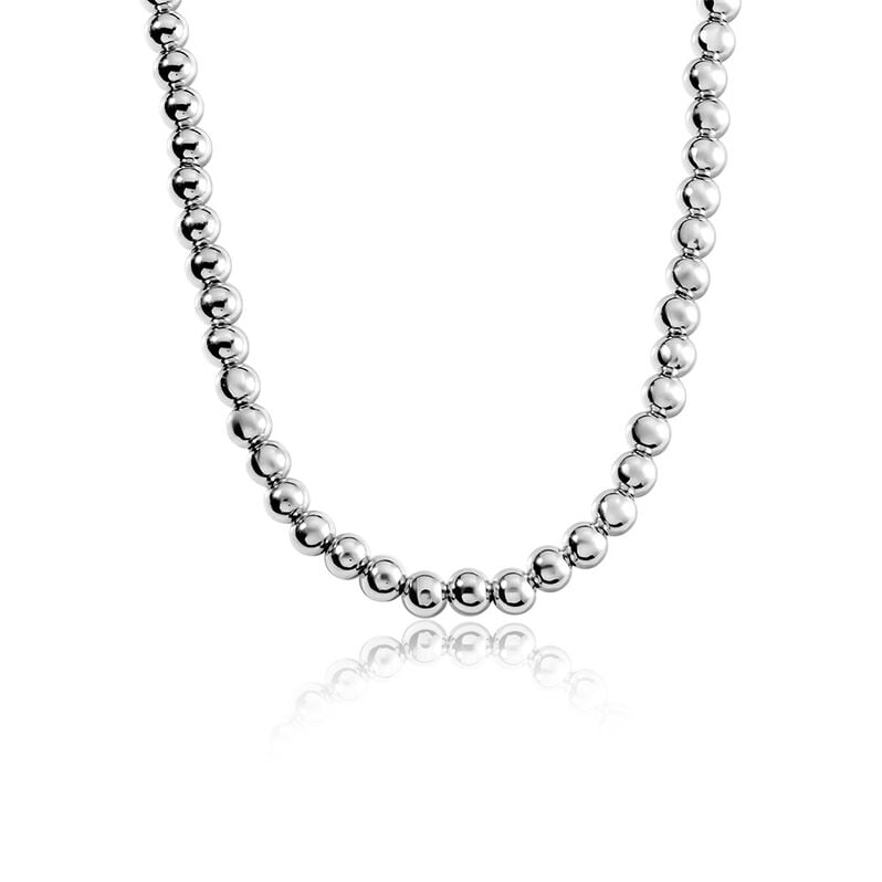 Damen Collier Silber Silber 925 Geometrisch Zayla 4,5cm 60mm -  Damen | OROVIVO