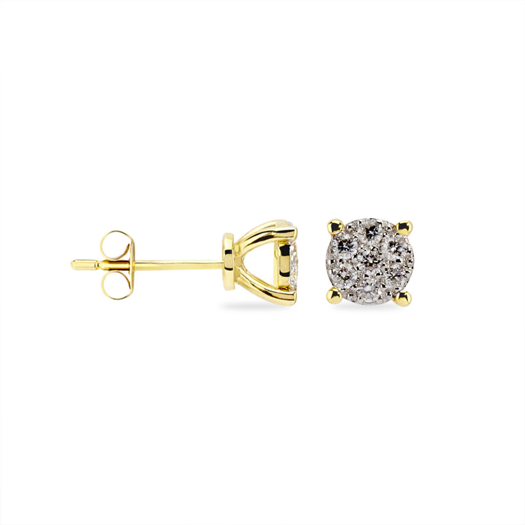 Boucles D'oreilles Kate Or Jaune - Spannringe Damen | OROVIVO