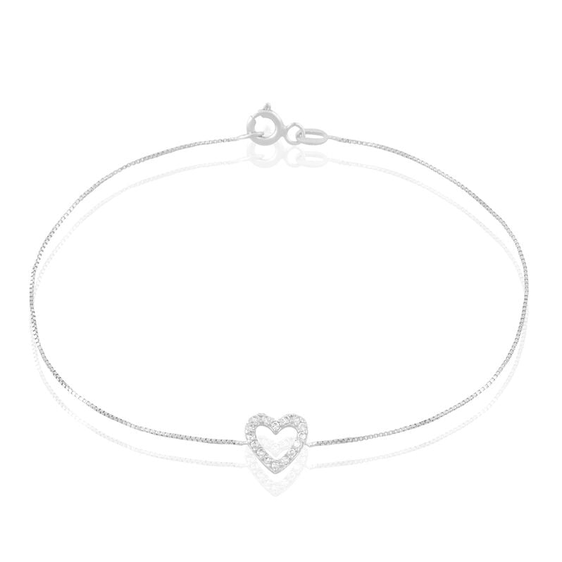 Bracelet Or Et Oxydes De Zirconium - Spannringe Damen | OROVIVO