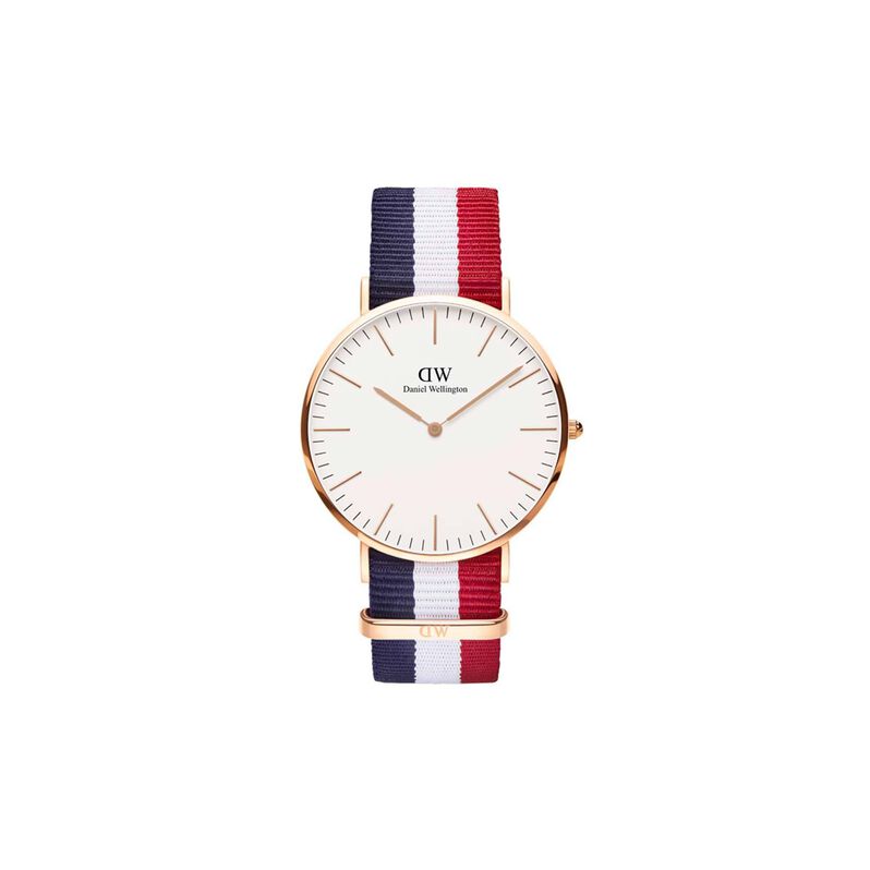 Orologio Uomo Daniel Wellington Cambridge quadrante bianco DW00100003 - Spannringe Herren | OROVIVO