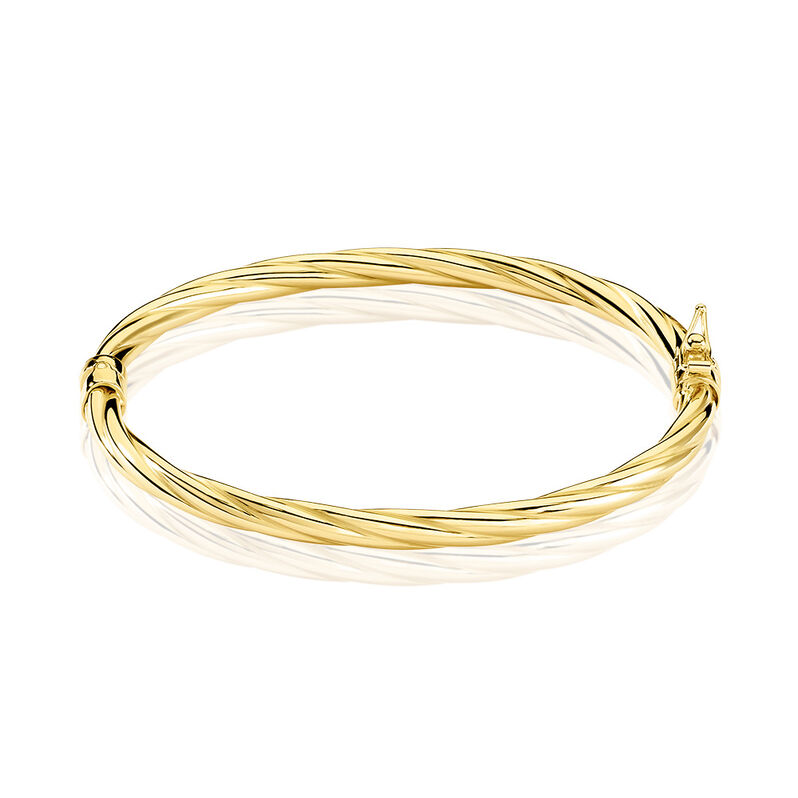 AUTUMN Damen Armreif / Armspange Silber vergoldet 925 B 6 mm - Armreifen Damen | OROVIVO