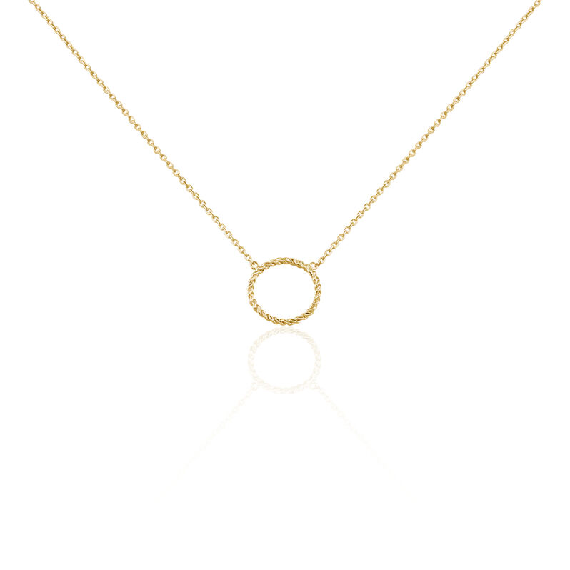 Collier Plaque Or Jaune Louva - Spannringe Damen | OROVIVO