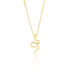 Serpent Twist Damen Collier Gold 375 (9 Karat) Schlange