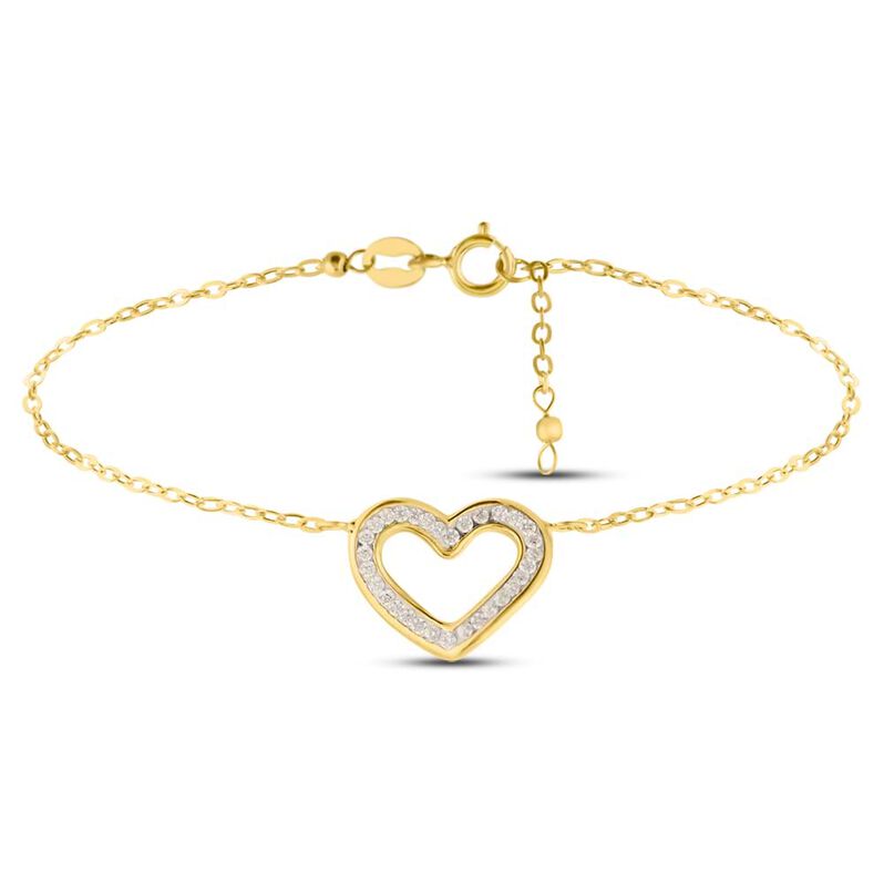 Bracciale Crystal Gold Oro Giallo Cristallo - Spannringe Damen | OROVIVO