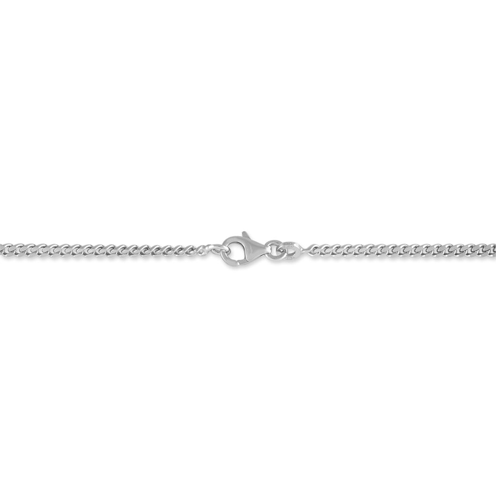 Chaîne Annael Maille Gourmette Argent Blanc - Spannringe Damen | OROVIVO