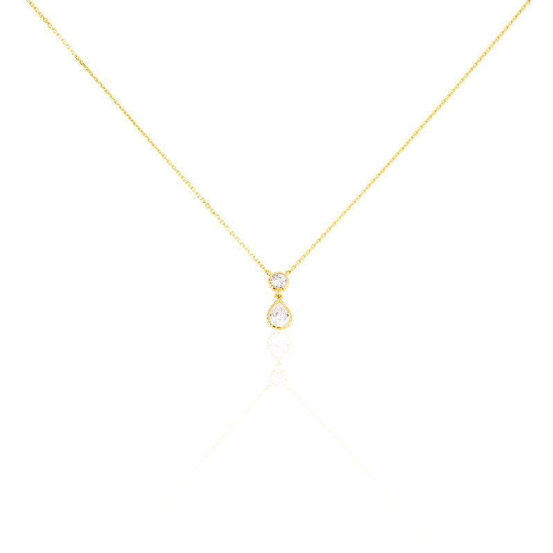 Collier Or Jaune Kadidja Oxyde - Spannringe Damen | OROVIVO